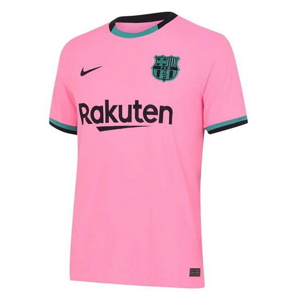 Camiseta Barcelona Tercera Equipación 2020-2021 Rosa